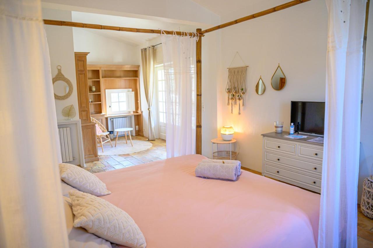 Bed and Breakfast Le Mas De La Source Mougins Exteriér fotografie