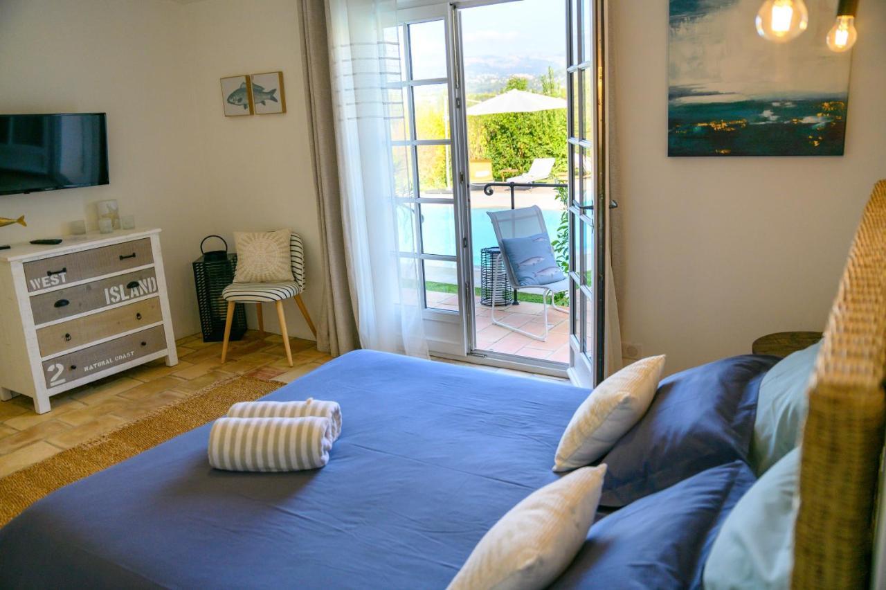 Bed and Breakfast Le Mas De La Source Mougins Exteriér fotografie
